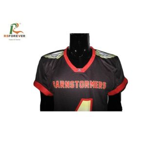 100 Percent Polyester Custom Team Sportswear Breathable Sports Shirts Never