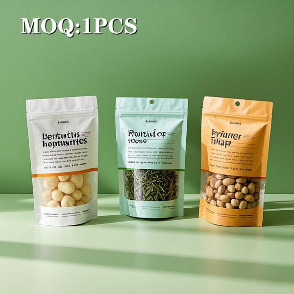 Custom Printing Glossy Smell-proof Food Grade Small Gummy Candy Plastic