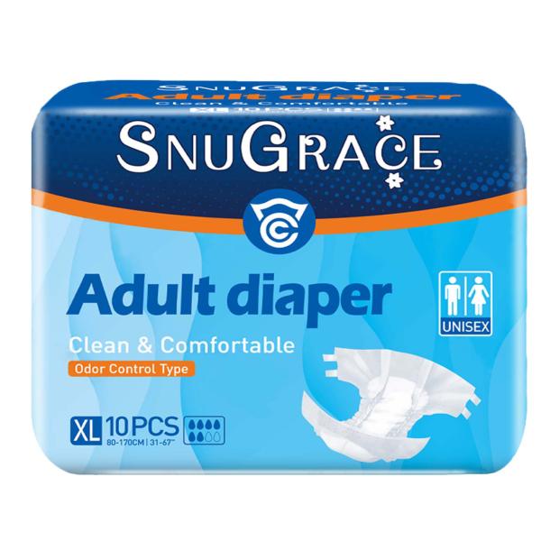 Buy Soft Breathable Disposable Adult Diapers for Hospital Incontinence 6000ml Absorbent at wholesale prices
