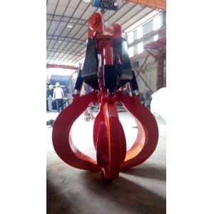 Rotating 2T Excavator Hydraulic Orange Peel Grab Bucket