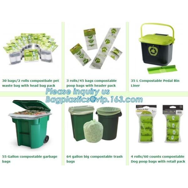 Biodegradable Plastic Bag Compostable Plastic T-shirt bag, compostable