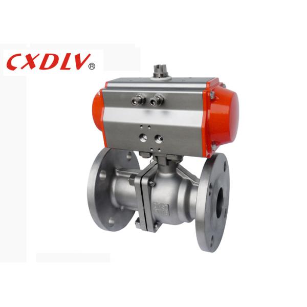 Buy Actuator Flange Ball Valve Double Acting Pneumatic Control Dn80 at wholesale prices