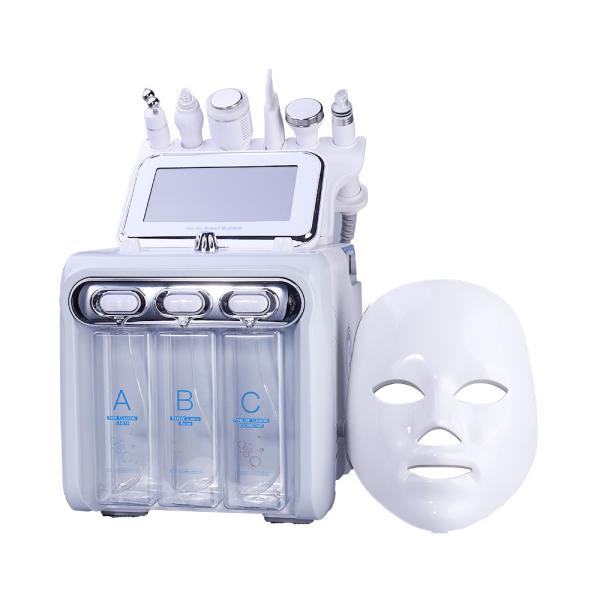 Buy 1Mhz Hydrafacial Cleaning Machine 7in 1 Hydrodermabrasion And Oxygen at wholesale prices