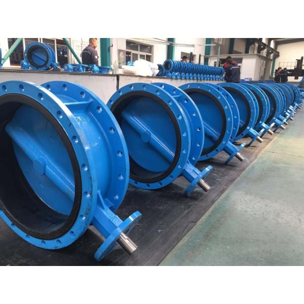 Cast Ductile Iron BS en593 ANSI DIN JIS double flanged centerline Huge Big Size