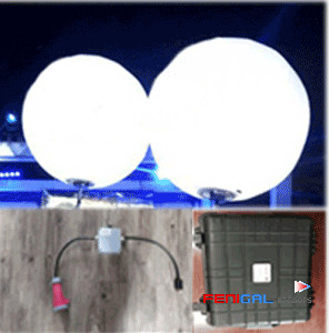 High Brightness Inflatable LED Light 400W Super Bright