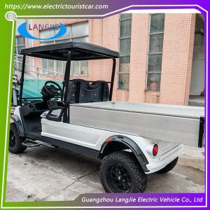 AC Controller Electric Utility Carts Dry Battery Powered Utility Vehicles For