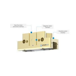 Compact Multi-Tooth Guidance Two Jaw Parallel Pneumatic Gripper