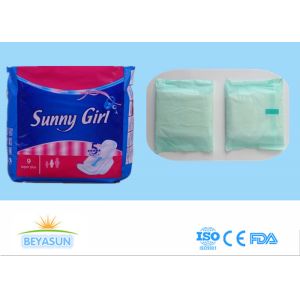 Ebossed Ladies Sanitary Napkins , Women'S Hygiene Pads Mesh Surface