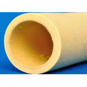 Kevlar Industries Felt Fabric Yellow Felt Roller Sleeve 10mm Thickness