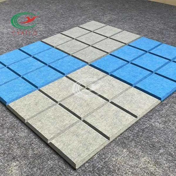 Buy Lightweight Durable Felt Wall Panels Polyester Fiber Fire Retardant at wholesale prices