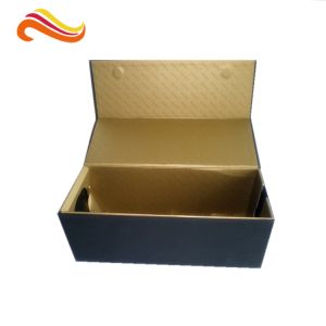 Customized Coated Paper 250gsm Luxury Gift Boxes With Spot UV Logo , Touch
