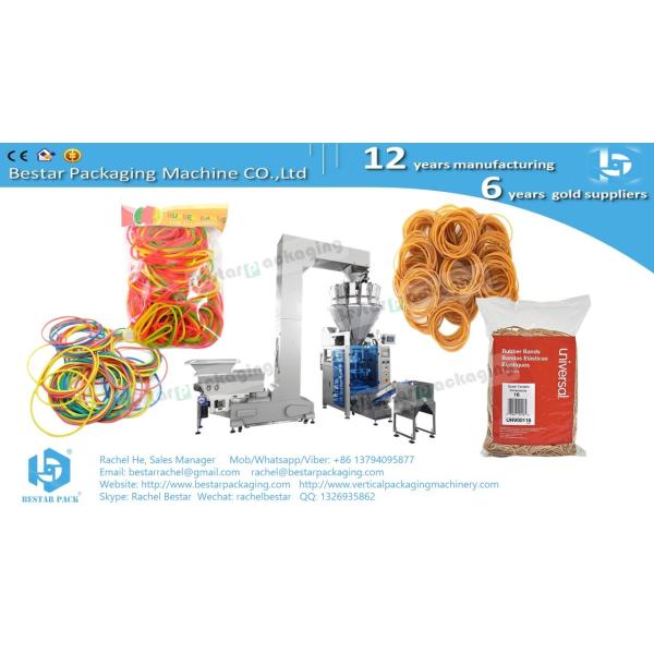 How to pack rubber bands wholesales packaging BSTV-450AZ