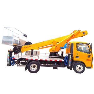 Quality Dongfeng 4x2 31m New Diesel Hydraulic Aerial Work Platform for Construction &amp; Maintenance for sale