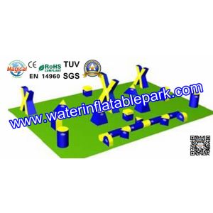 PVC tarpaulin Inflatable Paintball Bunker , Inflatable Bunkers Paintball