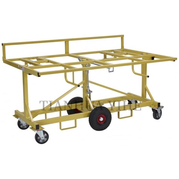 Buy 6 Wheels Plasterboard Trolley 500kg Material Handling Equipment Fabrication at wholesale prices