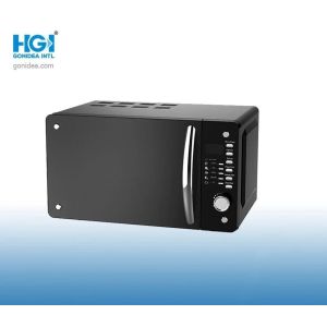 Black Digital Control Table Top Home Microwave Oven 20 Liters