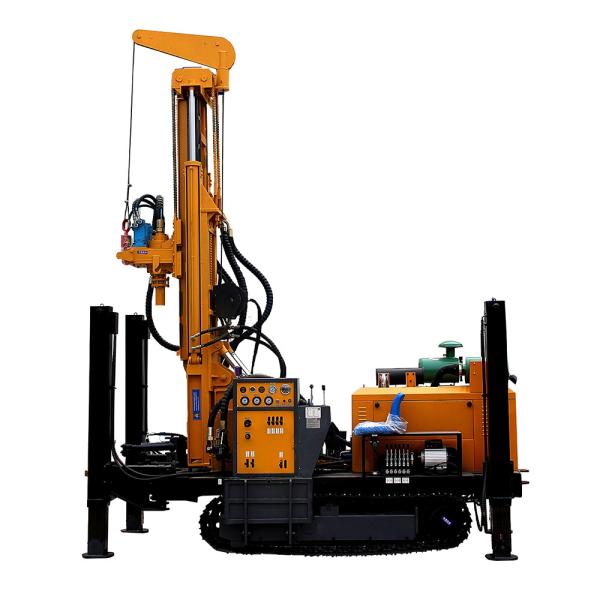 Buy Portable Hydraulic Crawler Core Borehole Pneumatic Water Well Drilling Rig Machine at wholesale prices