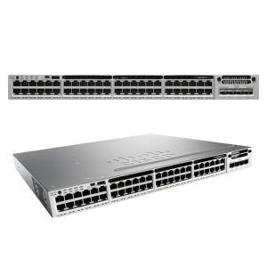 Quality Cisco Small Business Gigabit LAN Switch Layer 3 WS-C3850-48T-E 1 RU Enclosure for sale