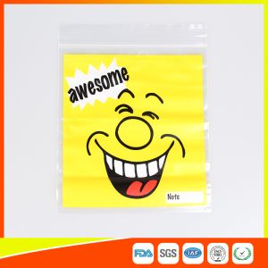 Quality Custom resealable plastic bags , Self-Adhesive Header Plastic Ziplock Bags for sale