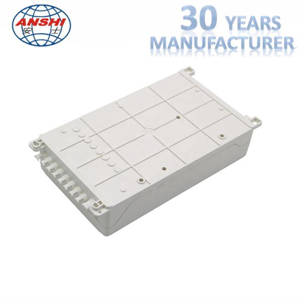 Waterproof 8 Core Wall Mount FTTH Distribution Box With PLC Splitter