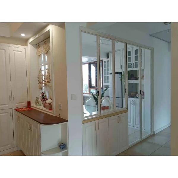 Harvest Culinary Folding Window Connecting Prep Areas to Outdoor Herb Planters