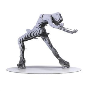 Stainless Steel Marilyn Monroe Sculpture Metal Woman Statue