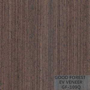 Engineered Veneer Wenge Lati Wood Top A / B Grade Customized