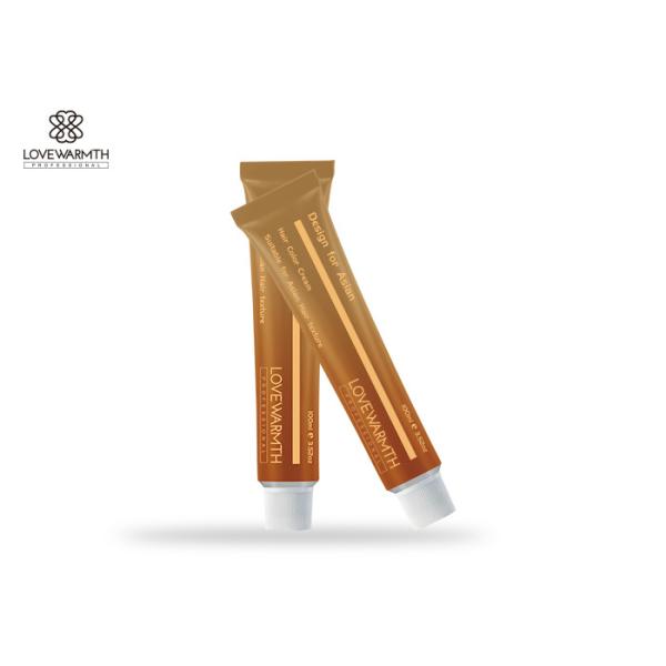 Fragrant Permanent Hair Color Cream No Harm Shine Material For Hairdresser