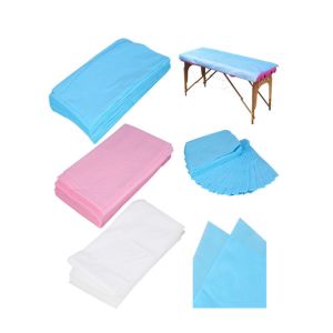 China 20-70 GSM Wi Disposable Bed Mats , Disposable Medical Bed Covers Liquid Proof on sale