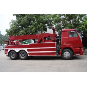 Sinotruk Welding Steel Special Purpose Truck Heavy Road Wrecker Truck