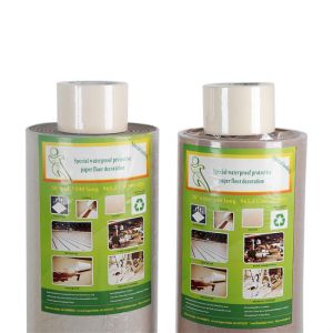 China Spill Proof Temp Cardboard Floor Protection Roll SGS Certified on sale