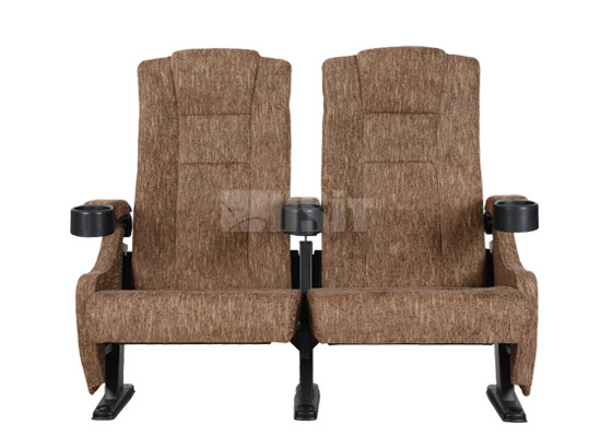 90 Degree Handrail Adjustable Commercial Theater Seating For Music Hall