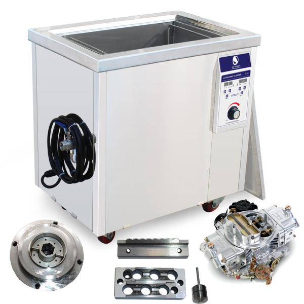 Buy Stainless Steel Ultrasonic Cleaning Machine For Machinery Parts / Oil Seal / Screw And Spring at wholesale prices