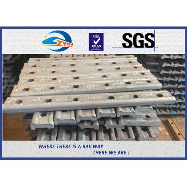 Buy TUV Oxide Black Forging 4 Holes 50# Joint Bar Fishplates In Railway Tracks at wholesale prices
