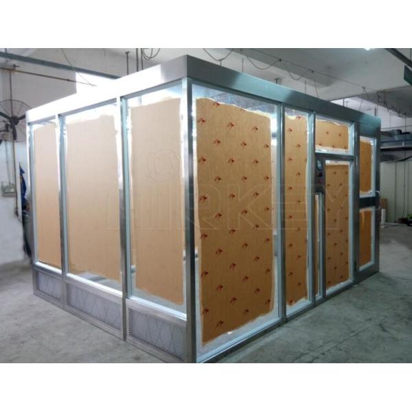 Buy Lab Dedicated Class 100 Modular Clean Room With HEPA Filter / Plastic Curtain Wall at wholesale prices