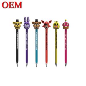 3D Cartoon Character Figurine Pen Custom Plastic Toy Figure Customized Art Figure 3D Toy