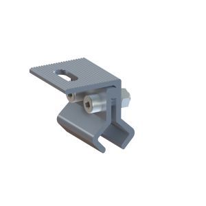 Architectural Framed Metal Roof Solar Mounting System Aluminum Attachments