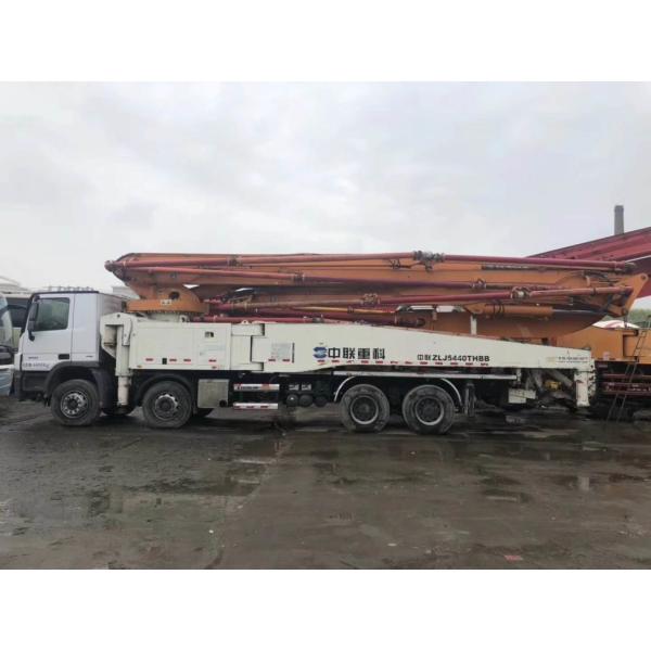 Used Construction Machinery 56 Meter Boom Pump Truck Mounted