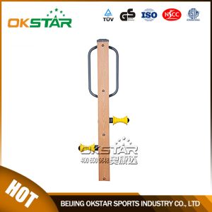 Quality outdoor fitness equipments WPC materials based leg massagerLK-A01 for sale