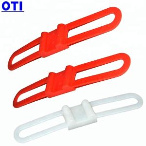 Custom Silicone Bike Light Strap 100% Pure Silicone