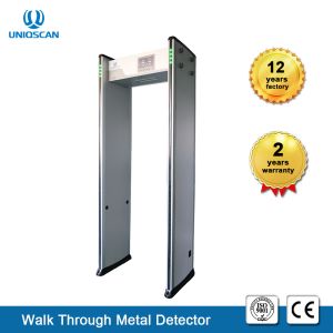 High sensitivity 33 Zones Airport Walk Through Body Security Checking Door Frame