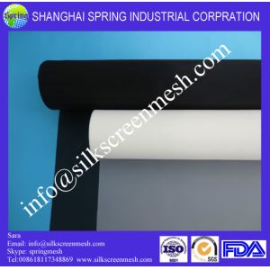 Screen printing mesh 140T polyesrer mesh Yellow/White/Orange/Black boting cloth