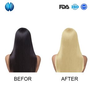 China No Smell Dust Free Black Hair Bleach Bottle Packaging on sale