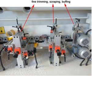 Full automatic edge banding machine for wooden furniture cabinets edge banding