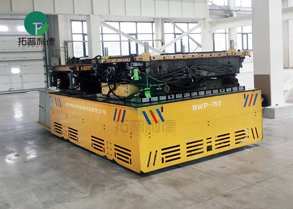 Large Capacity Battery Driven Steerable Towed Mold Transfer Truck With Remote Control