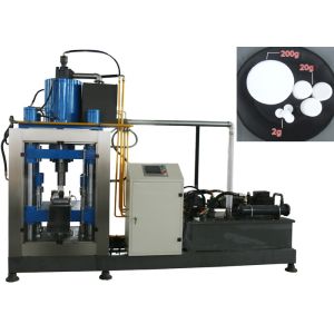 Custom Pill Press Machine , Single Punch Tablet Making Machine TCCA Chlorine