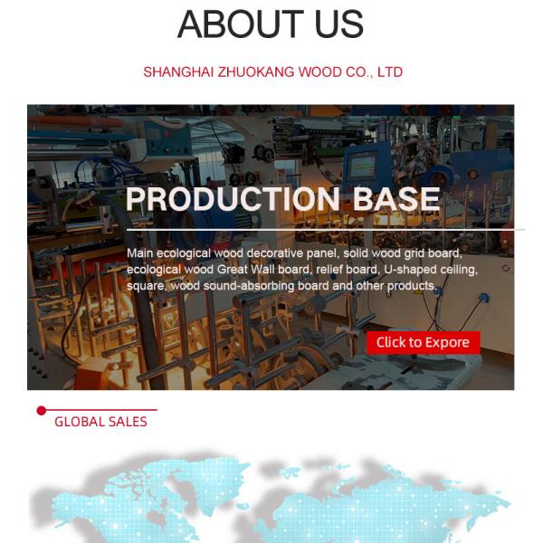 Grooved PVC Wood Plastic Composite Decking Boards 8mm