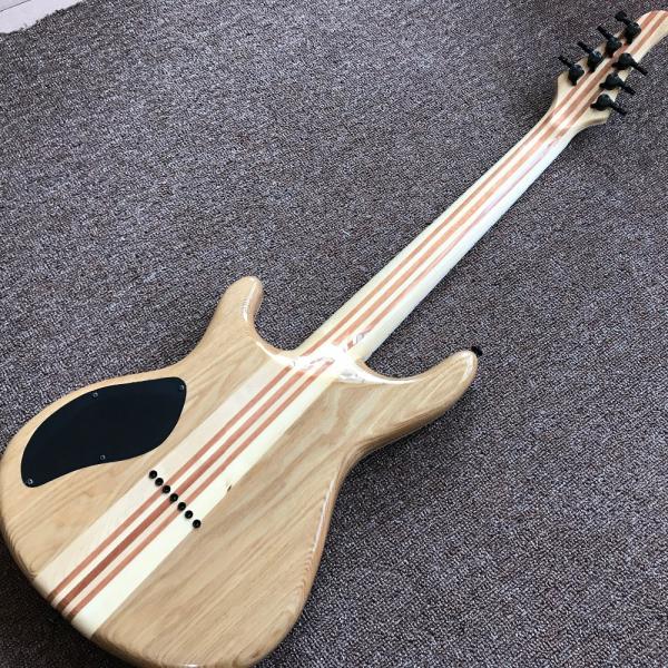 Mayones guitar mayones regius red 7 string electric guitar neck through guitar custom shop seymour duncan p