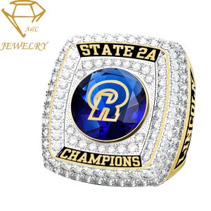 3D Design Personalized Sports Championship Rings for High School, College, State