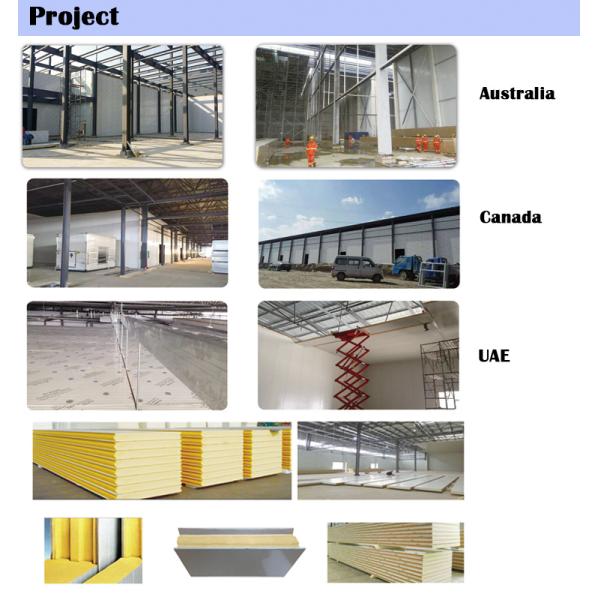 PU Panel Compressor Cooling Cold Storage Room For Potato / Tomato / Vegetable Storage